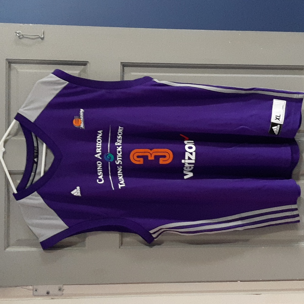 Phoenix Mercury adidas Player Jersey - Purple